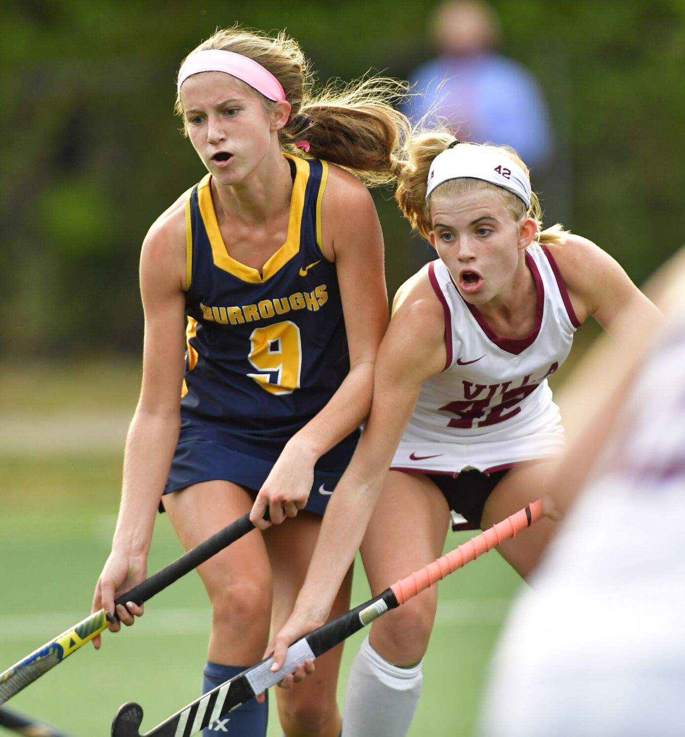 Villa Duchesne vs John Burroughs field hockey